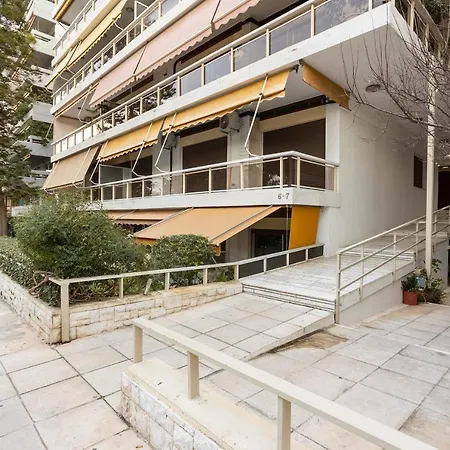 아파트 Athensblues Paleo Faliro Flisvos Marina 1 Bedroom Flat